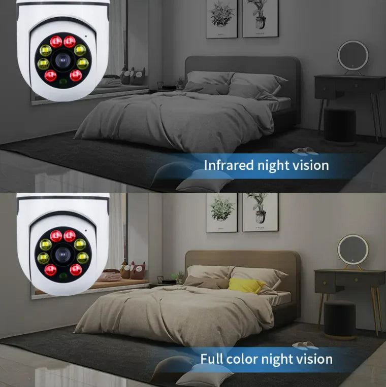 Cameră de supraveghere Wi-Fi cu montaj în dulie