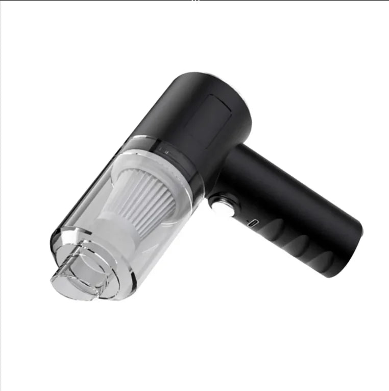 Aspirator portabil 3in1 cu functie de suflare si pompare aer, reincarcabil